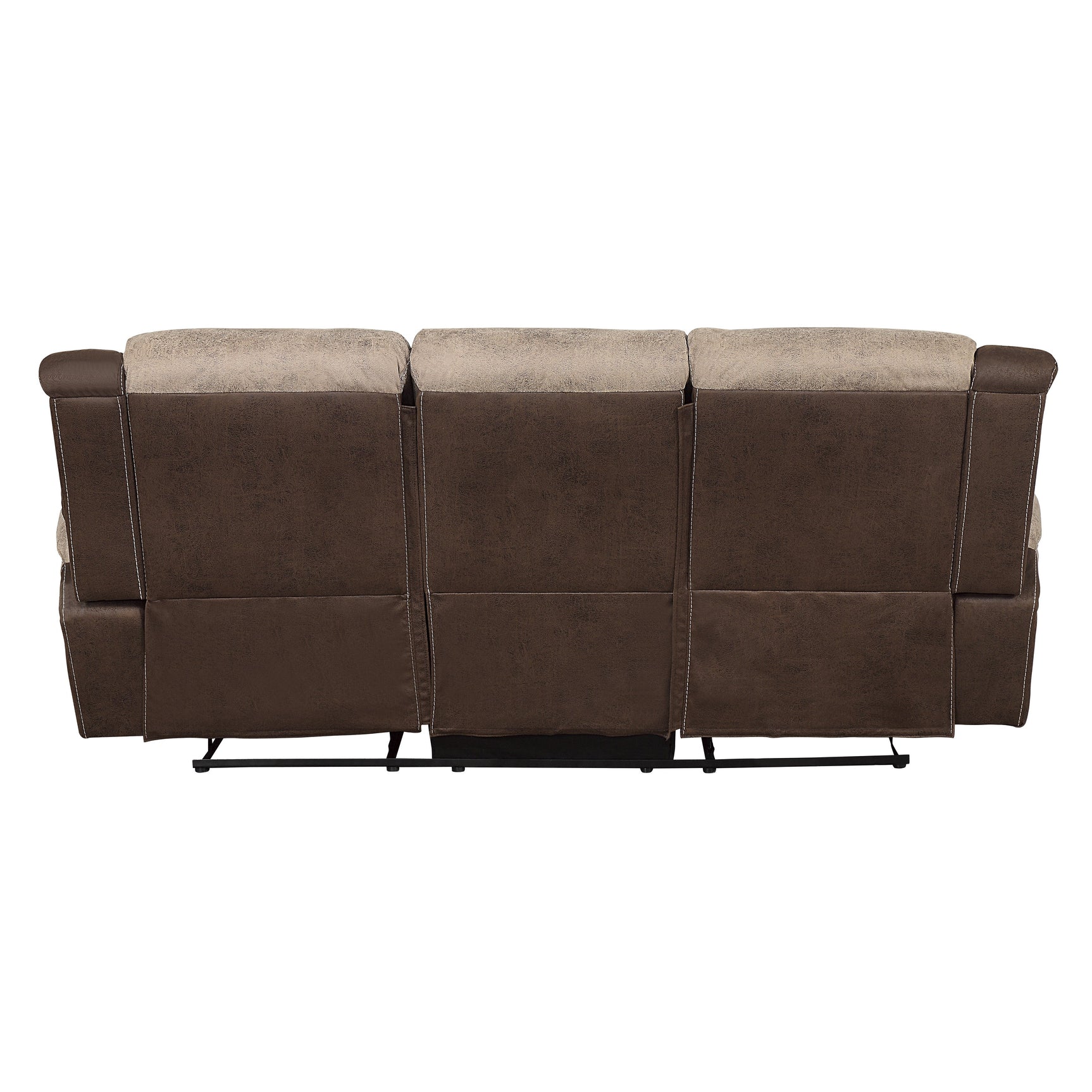 Chai Brown Double Reclining Sofa - Ornate Home