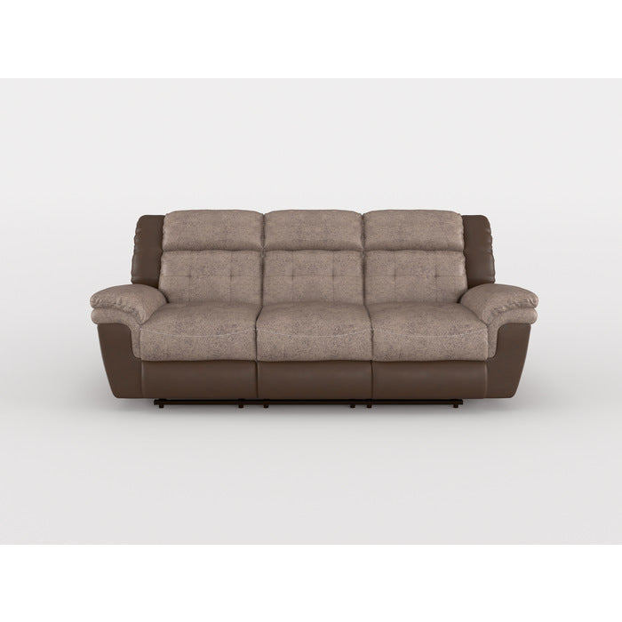 Chai Brown Double Reclining Sofa - Ornate Home