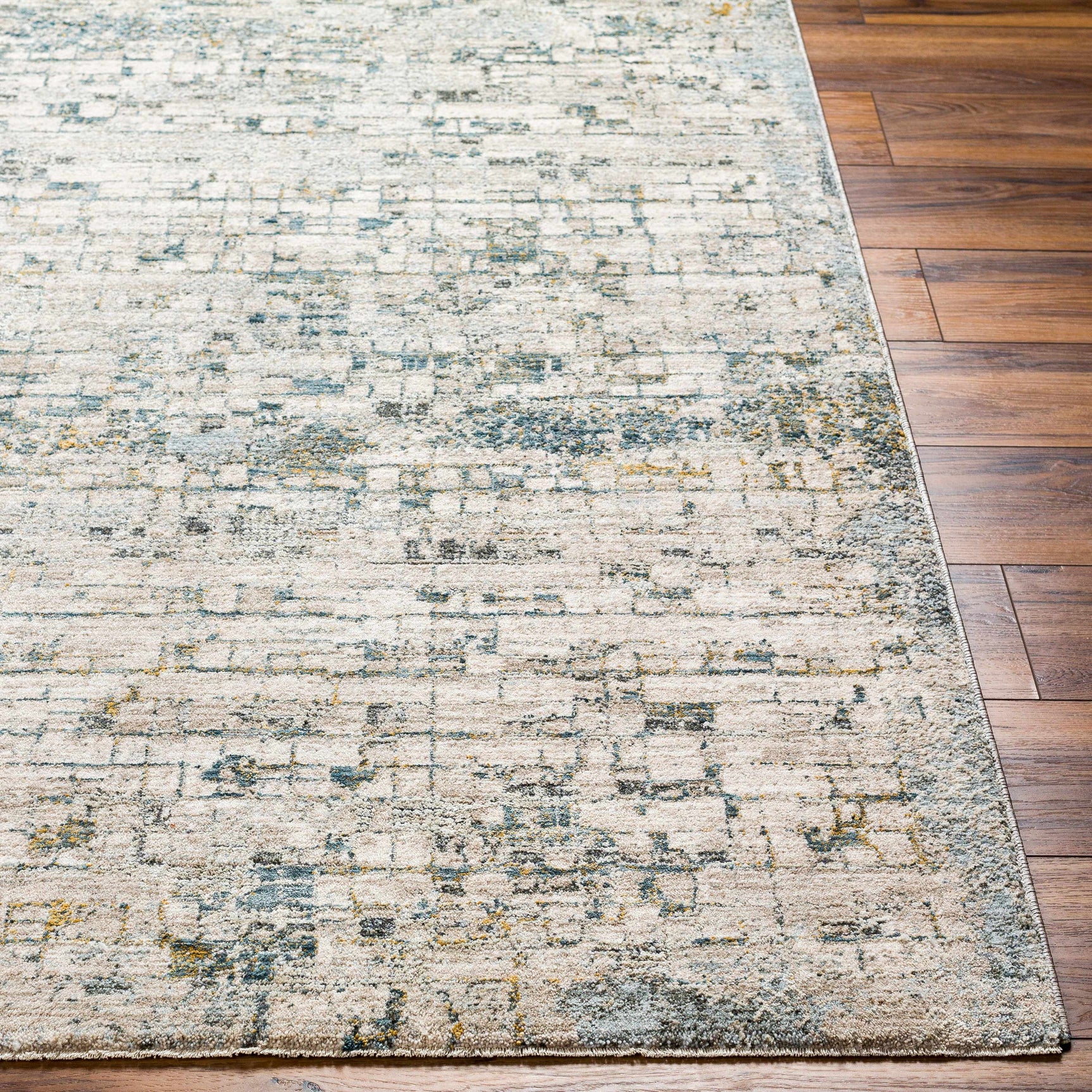 Chaka Textured Rug with Fringes - Ornate Home