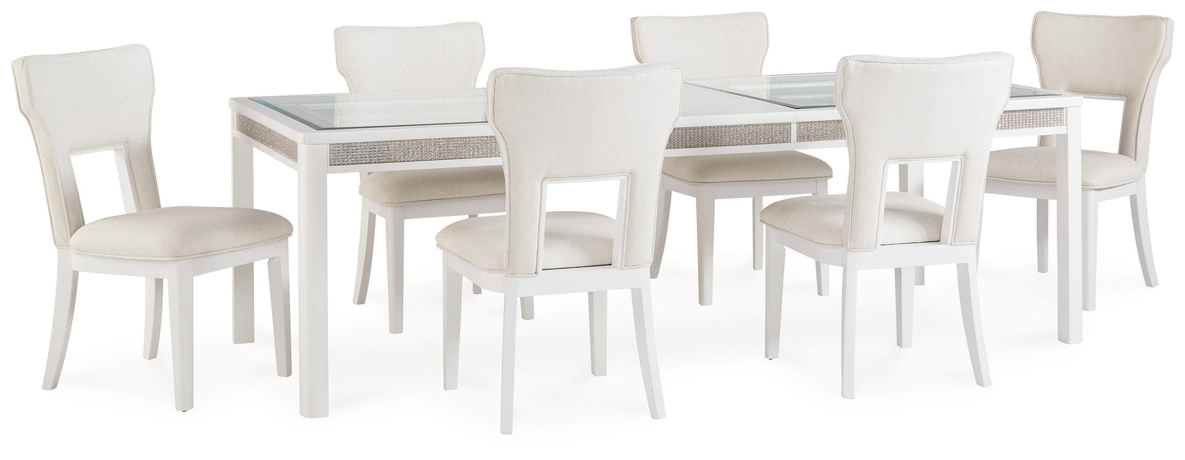 Chalanna Dining Table and 6 Chairs (Online Special Price) - Ornate Home