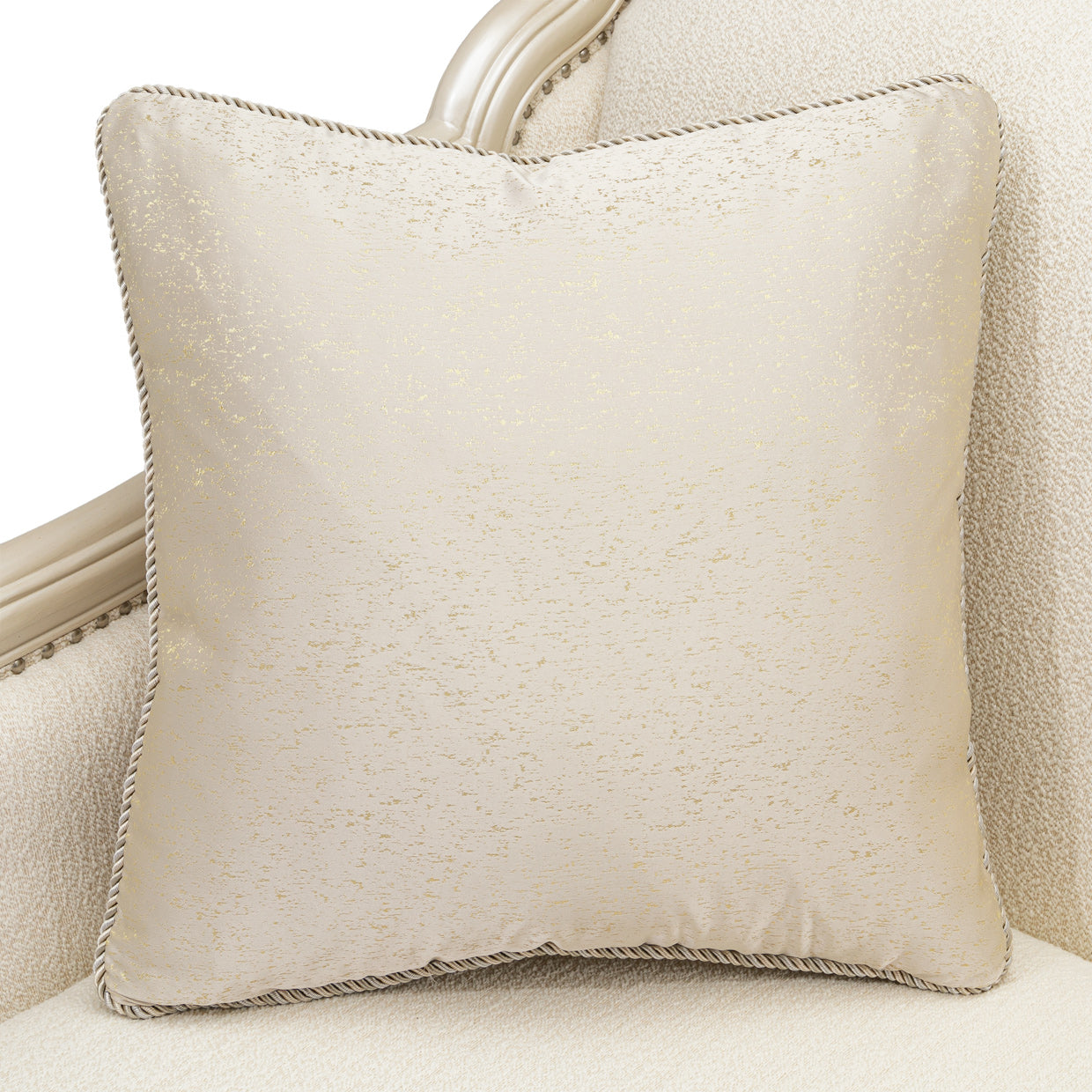 Chamberi Classic Pearl/French Vanilla Sectional Sofa - Ornate Home