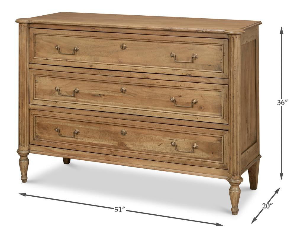 Chamberlain Tan Chest Of Drawers - Ornate Home