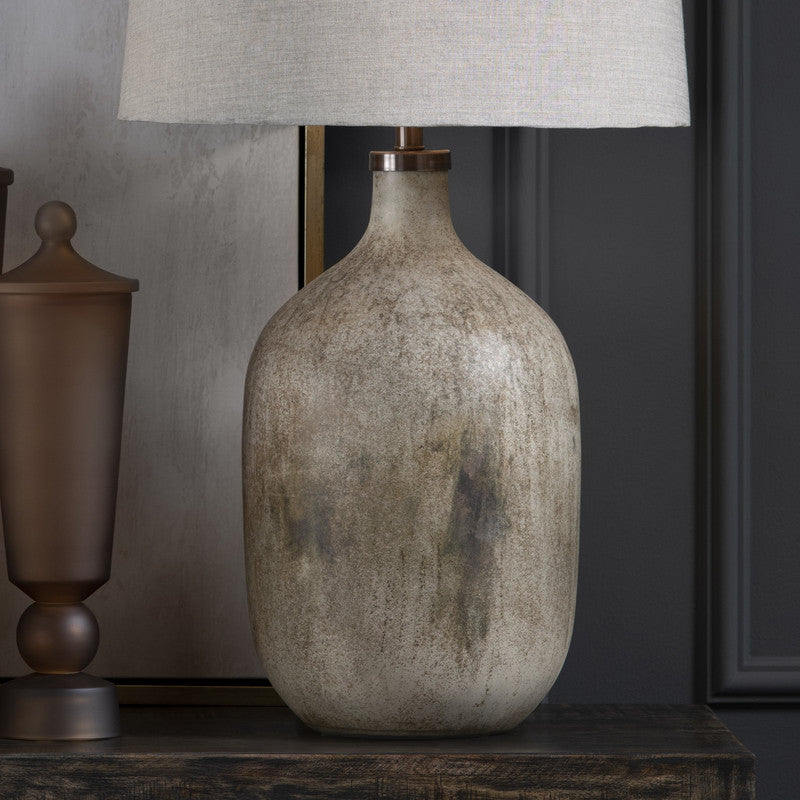 Chambers Natural/Bronze Table Lamp - Ornate Home