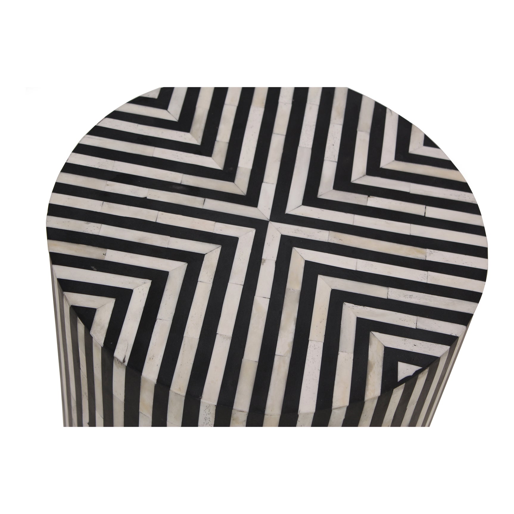 Chameau Black Side Table - Ornate Home