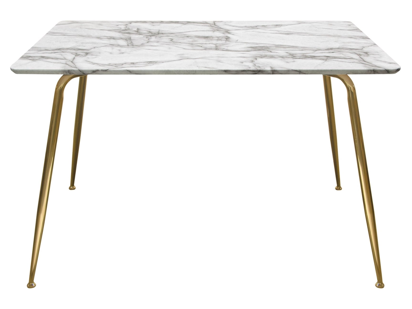 Chance White/Grey Rectangular Dining Table - Ornate Home