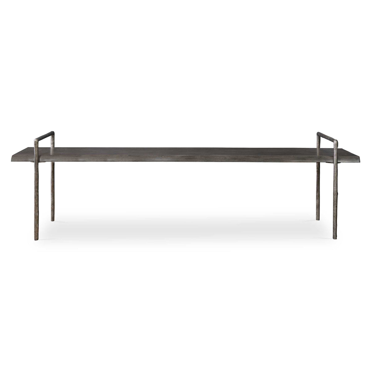Chandos Gray Wooden Bench - Ornate Home