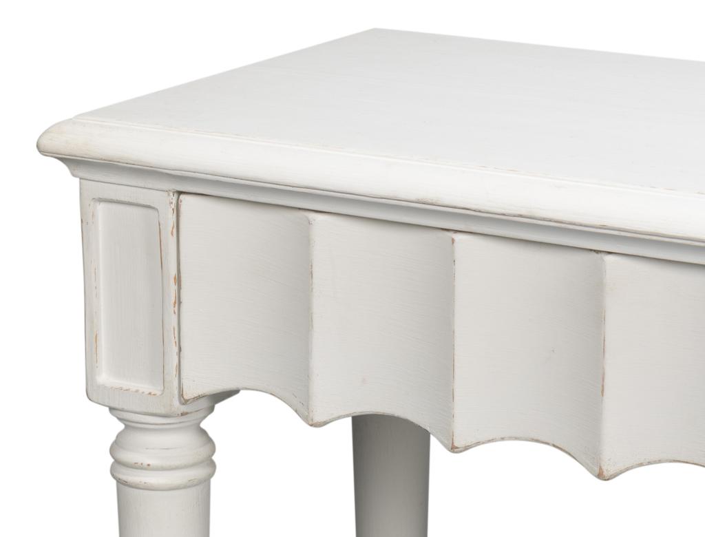 Chantal White Console Table - Ornate Home