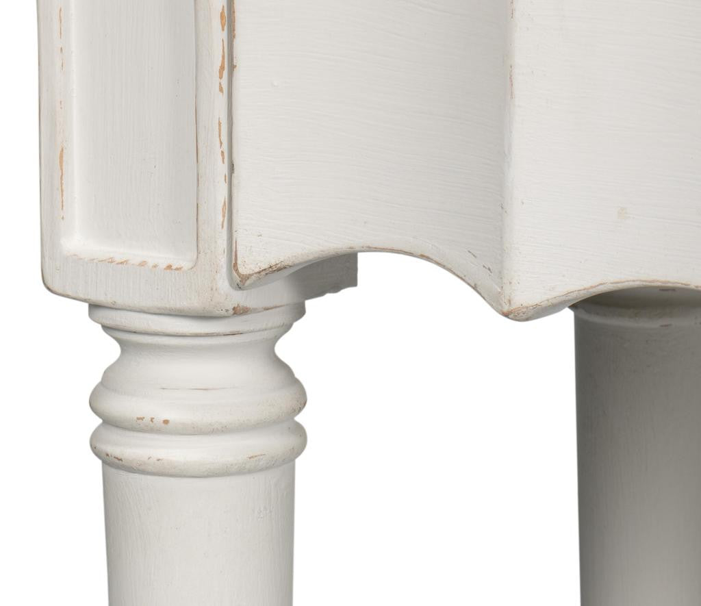 Chantal White Console Table - Ornate Home