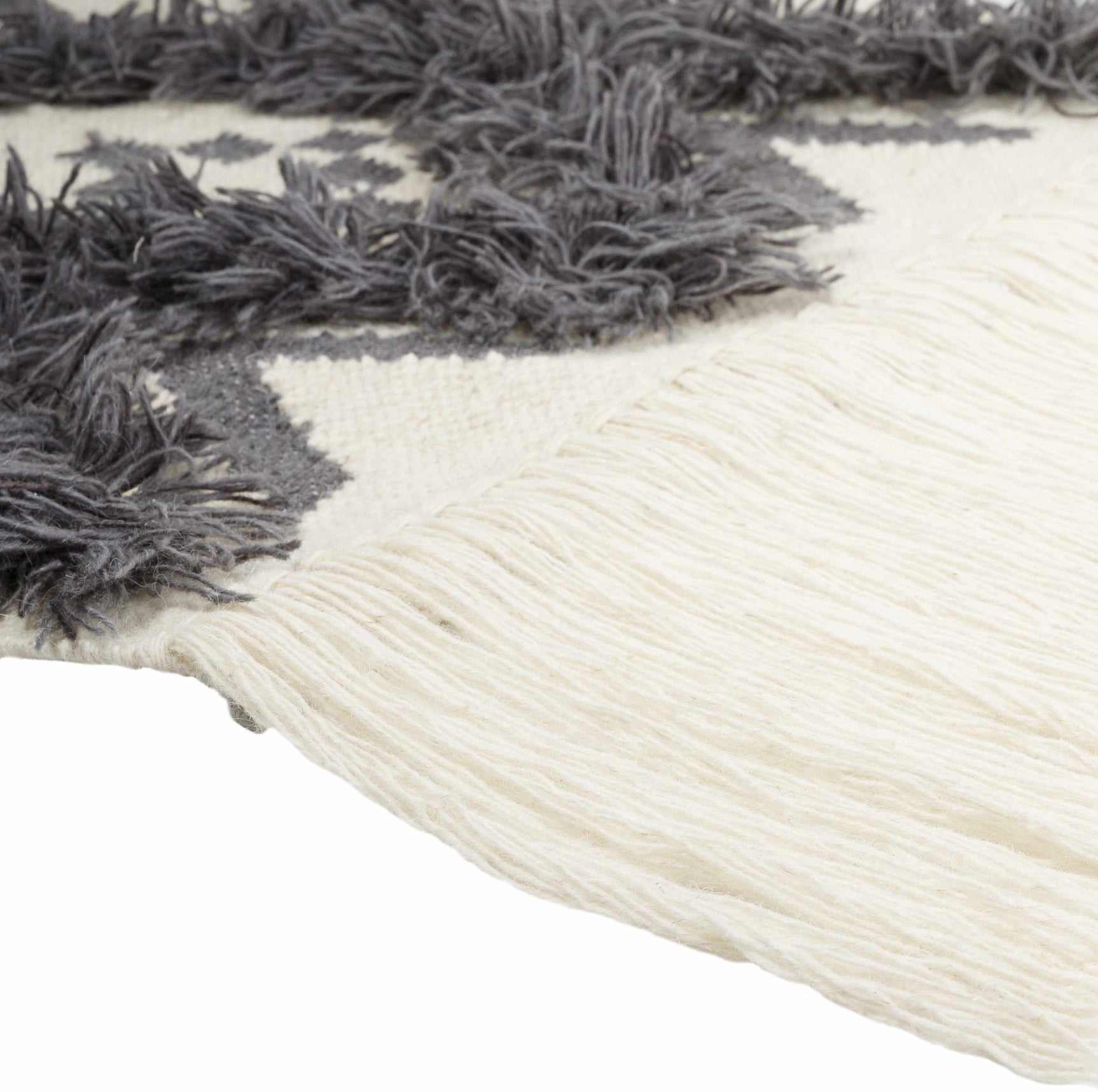 Chapelton Gray Geometric Textured Wall Hanging - Ornate Home