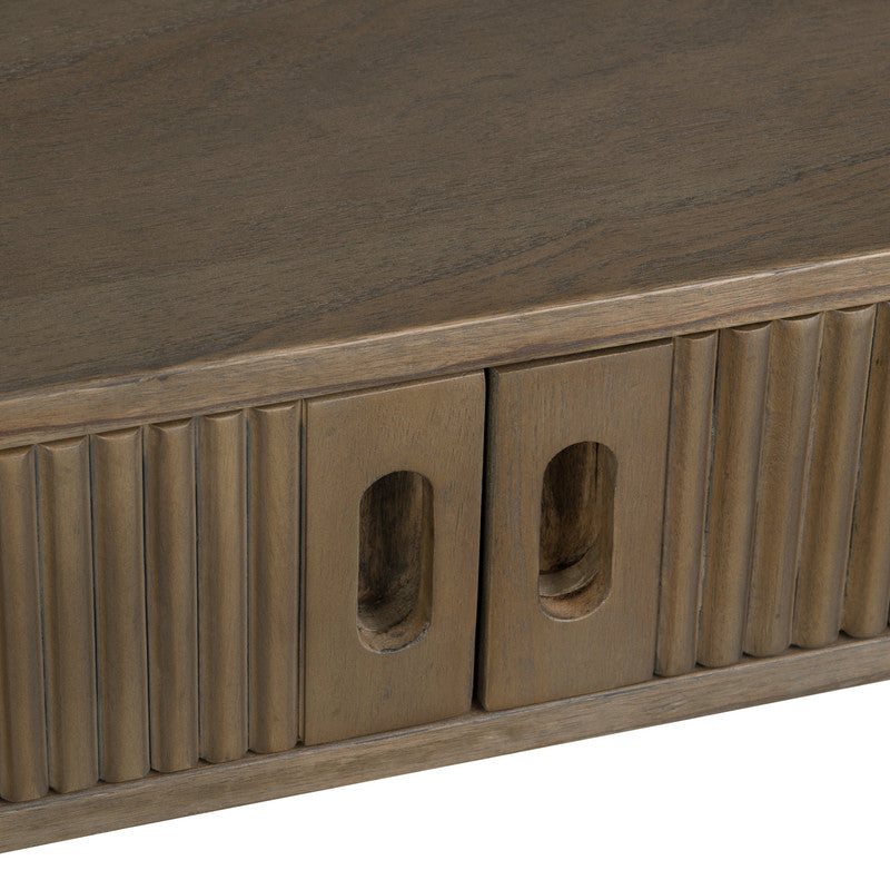 Chaplin Brown 2 Door Writing Desk - Ornate Home