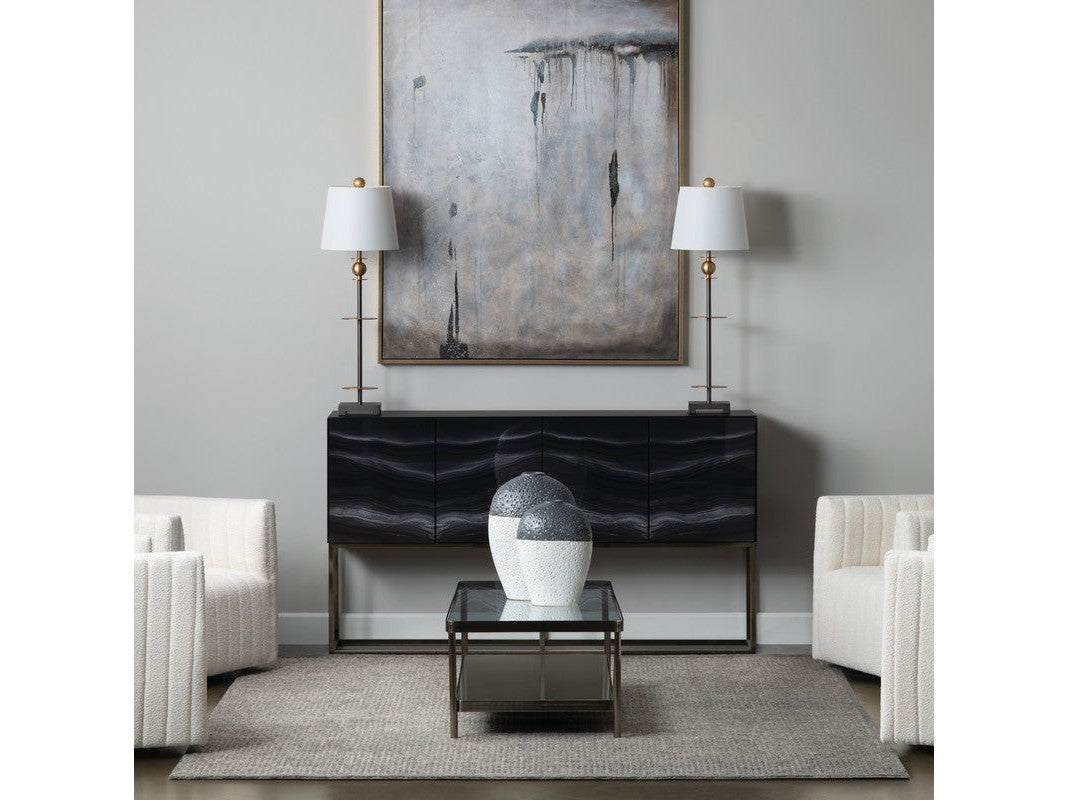 Chapman Bronze/Brass Buffet Lamp (Set of 2) - Ornate Home