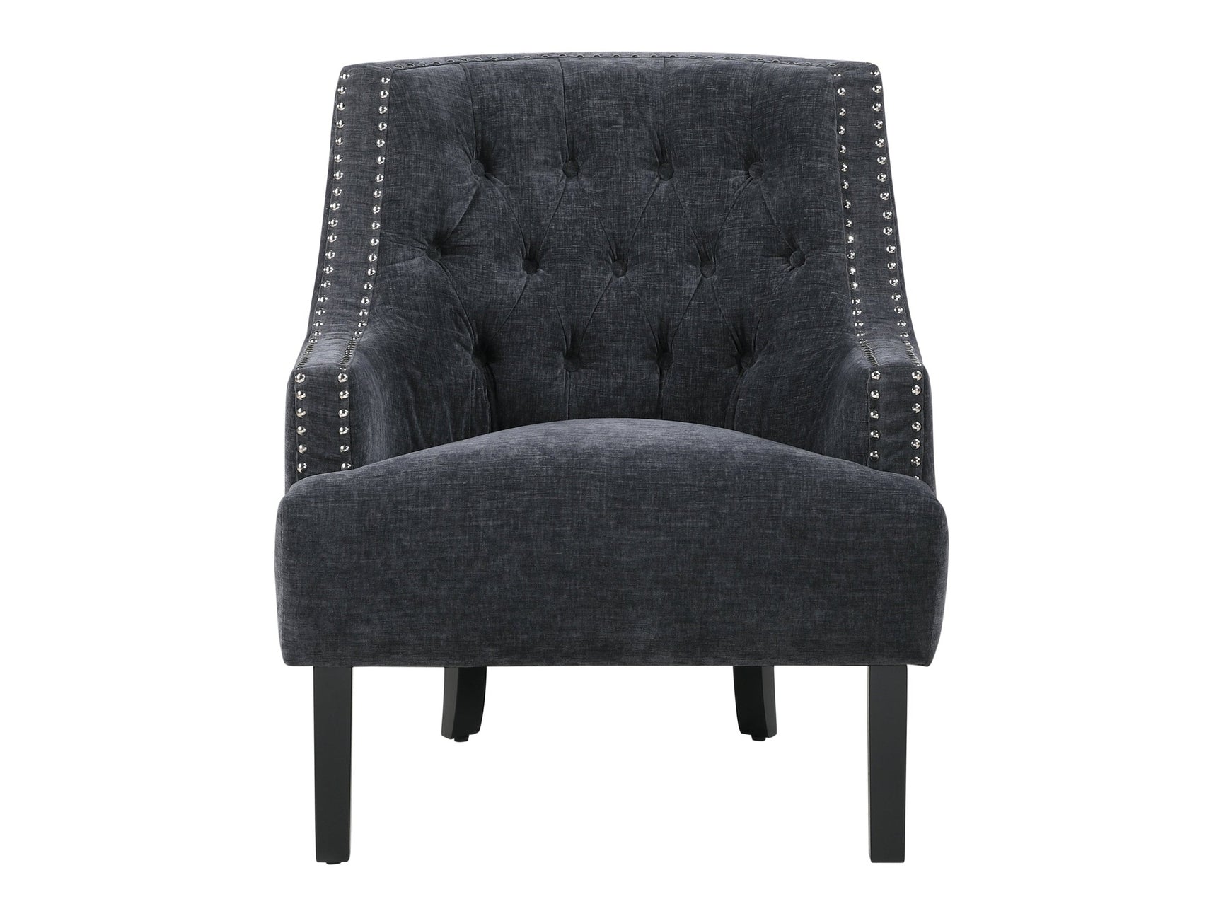 Charisma Black Accent Chair - Ornate Home
