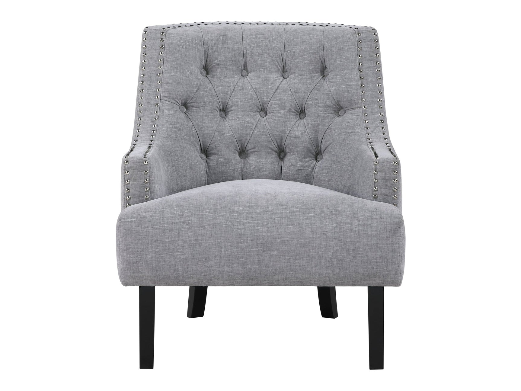 Charisma Gray Accent Chair - Ornate Home