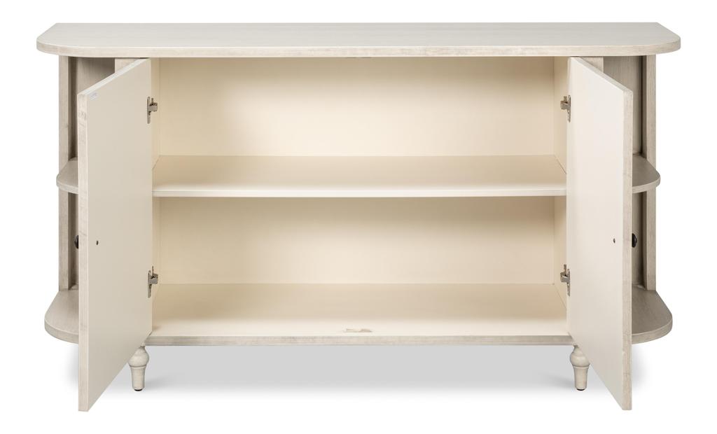 Charity White Sideboard - Ornate Home