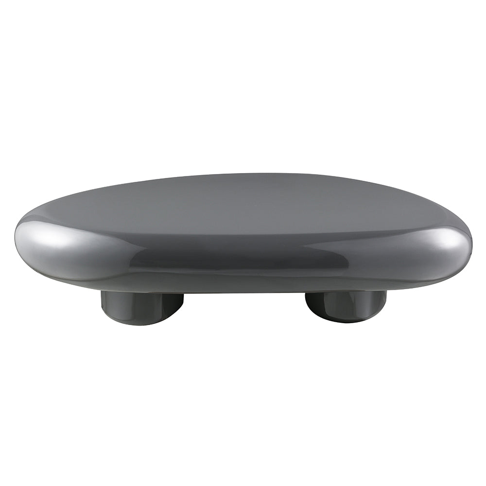 Charlene Gray High Gloss Coffee Table - Ornate Home