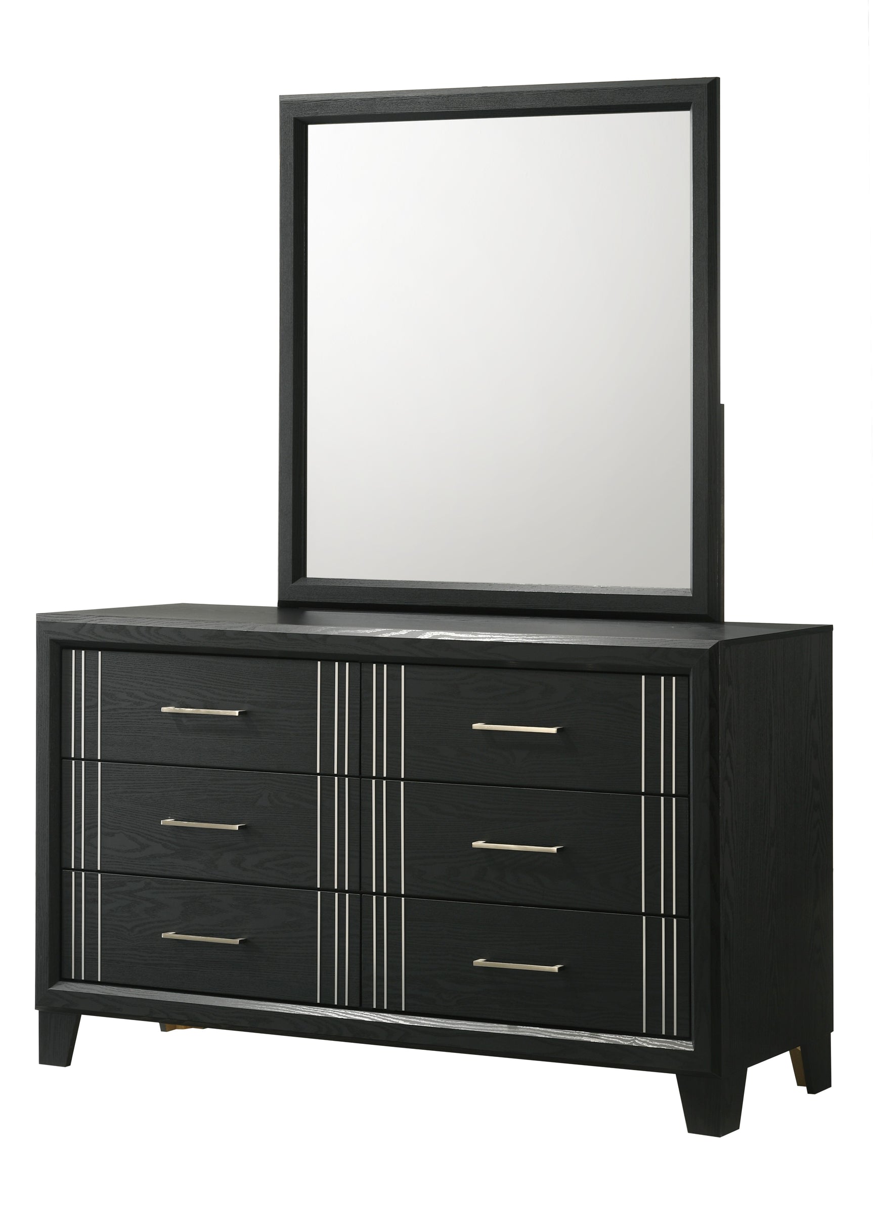 Charlie Charcoal Full Panel Youth Bedroom Set - Ornate Home
