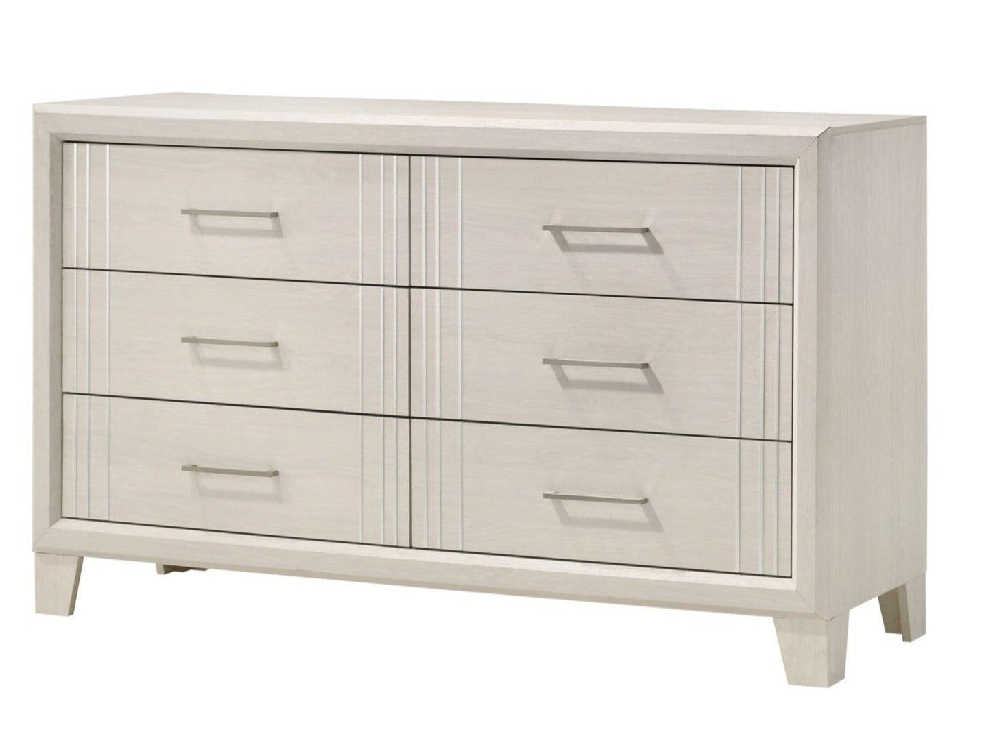 Charlie Cream Dresser & Mirror - Ornate Home
