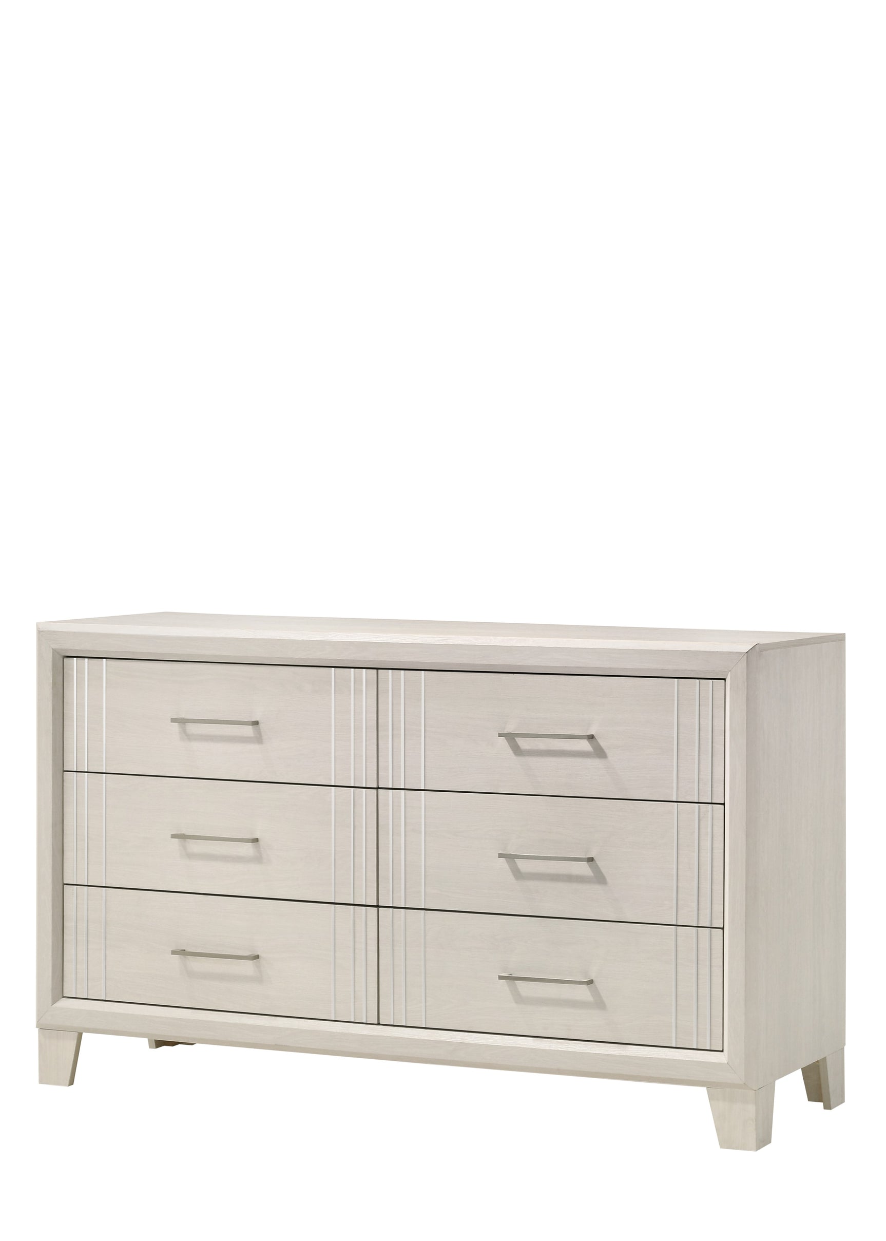 Charlie White Full Panel Youth Bedroom Set - Ornate Home