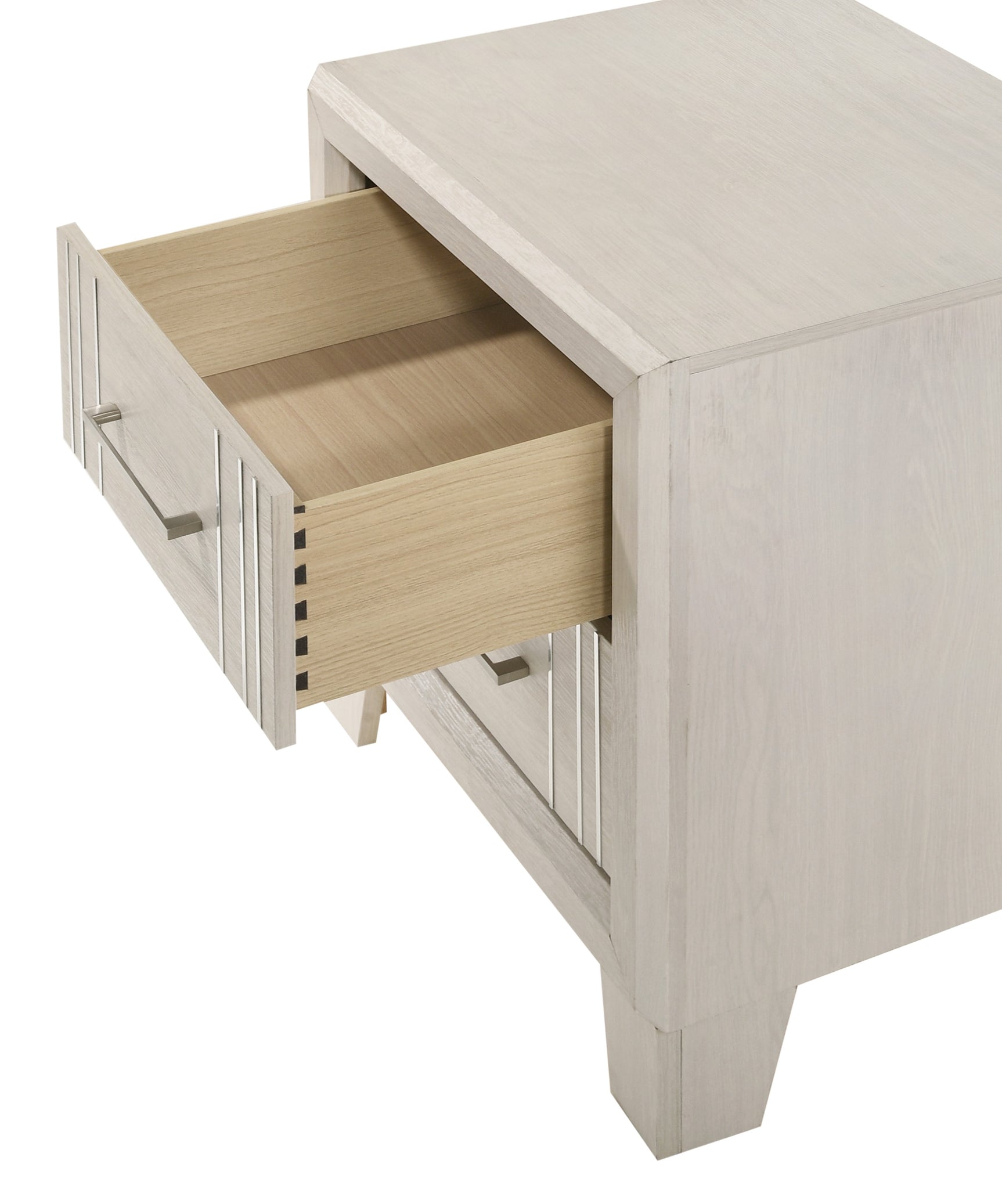Charlie White Full Panel Youth Bedroom Set - Ornate Home