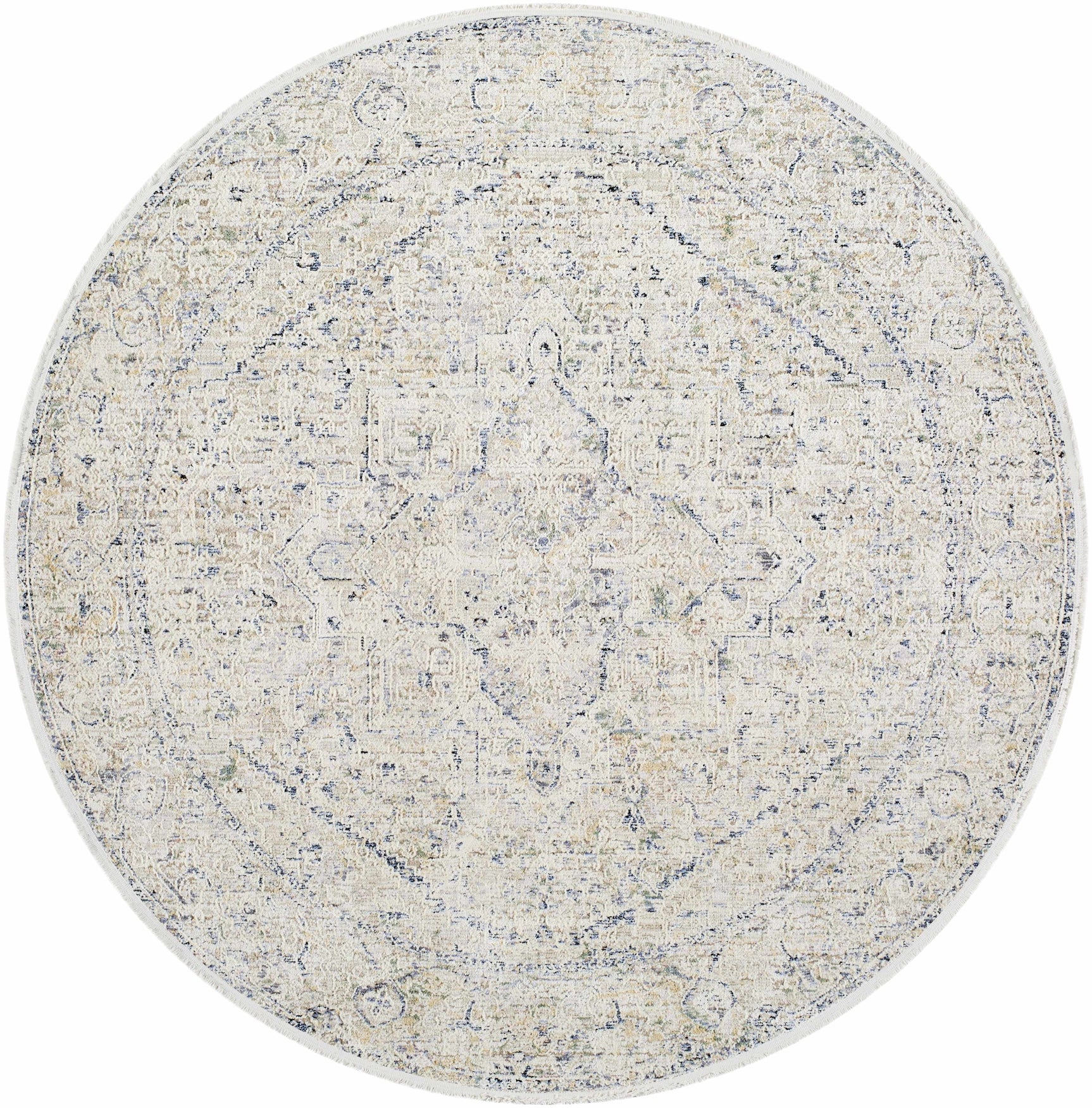 Charo Dusty Sage Area Rug - Ornate Home