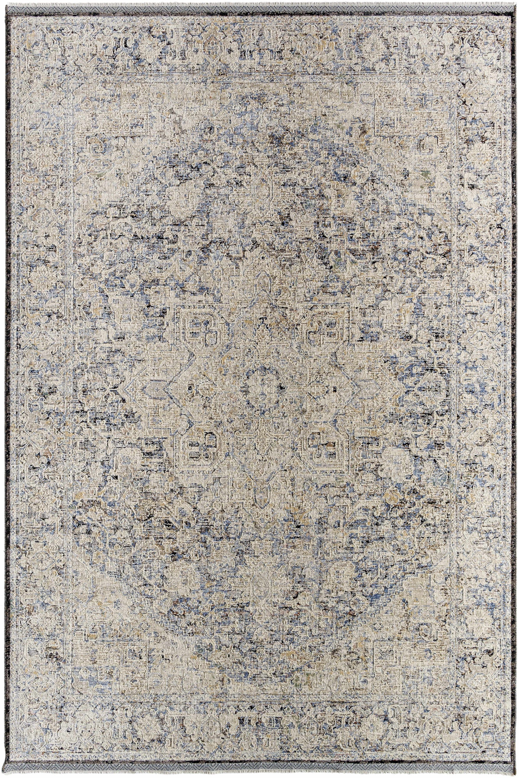 Charo Light Gray Area Rug - Ornate Home