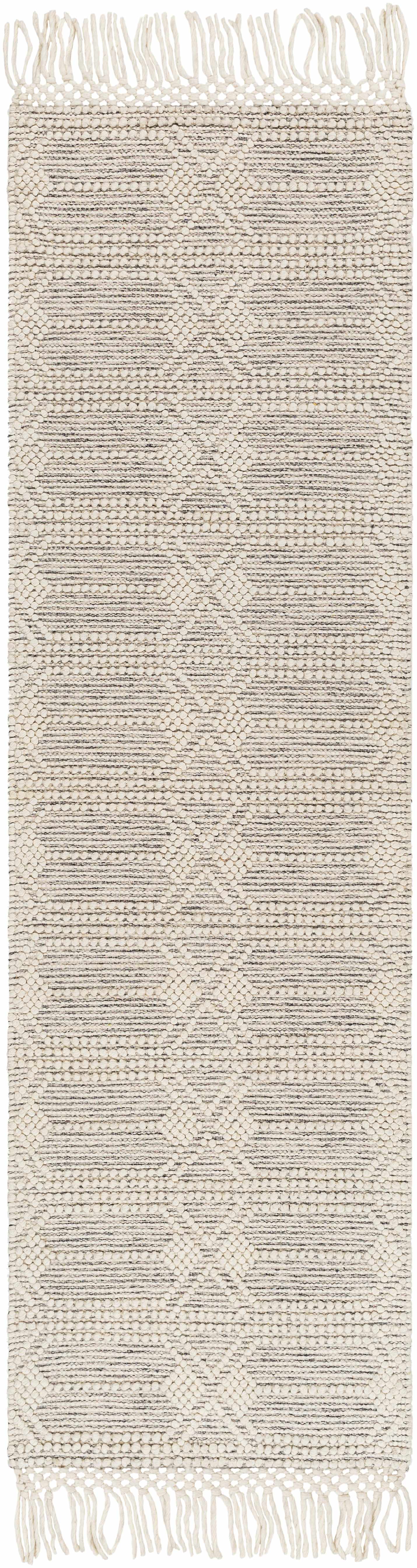 Chars Wool Rug with Tassels - Clearance - Ornate Home