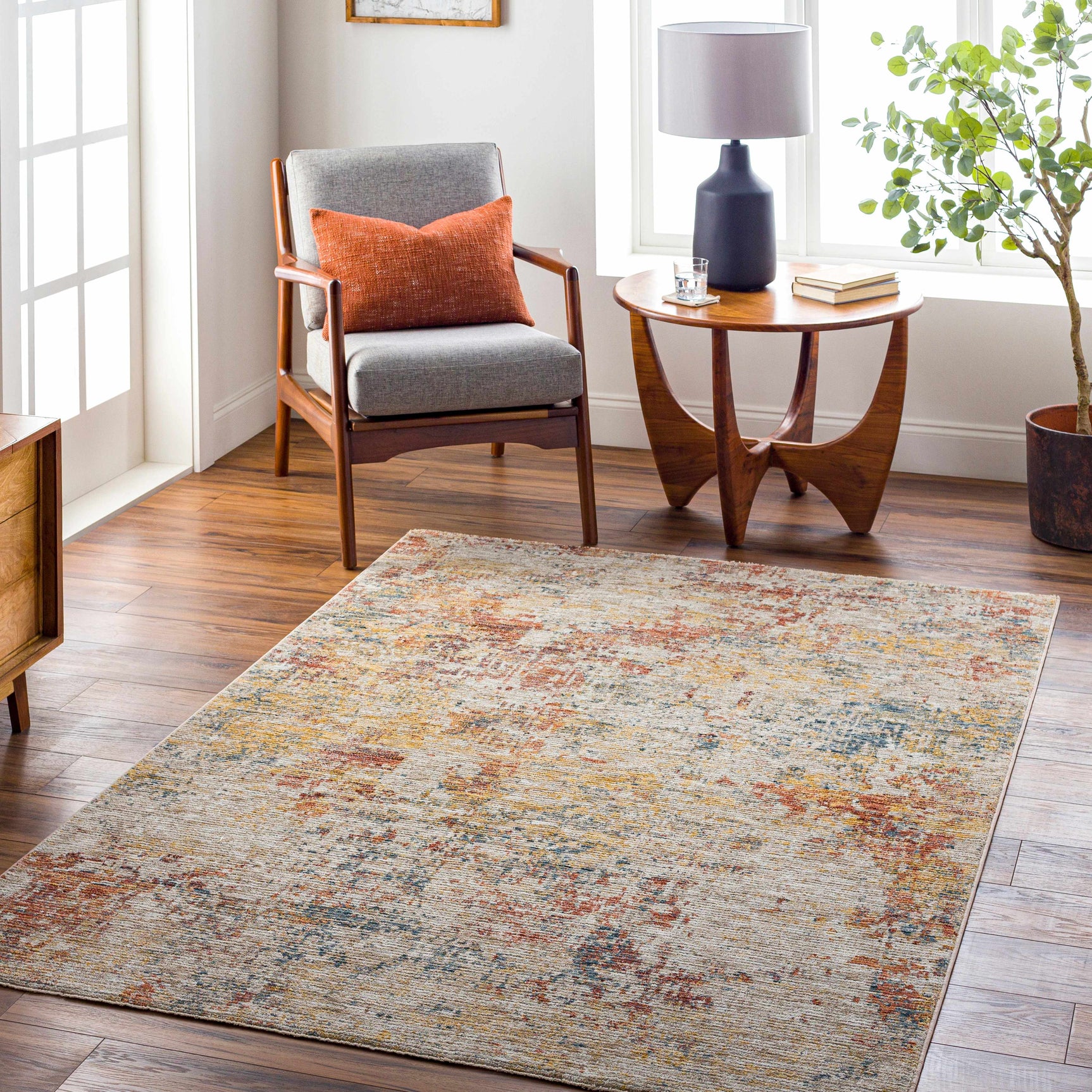 Chas Tan Rich Textured Traditional Rug - Ornate Home