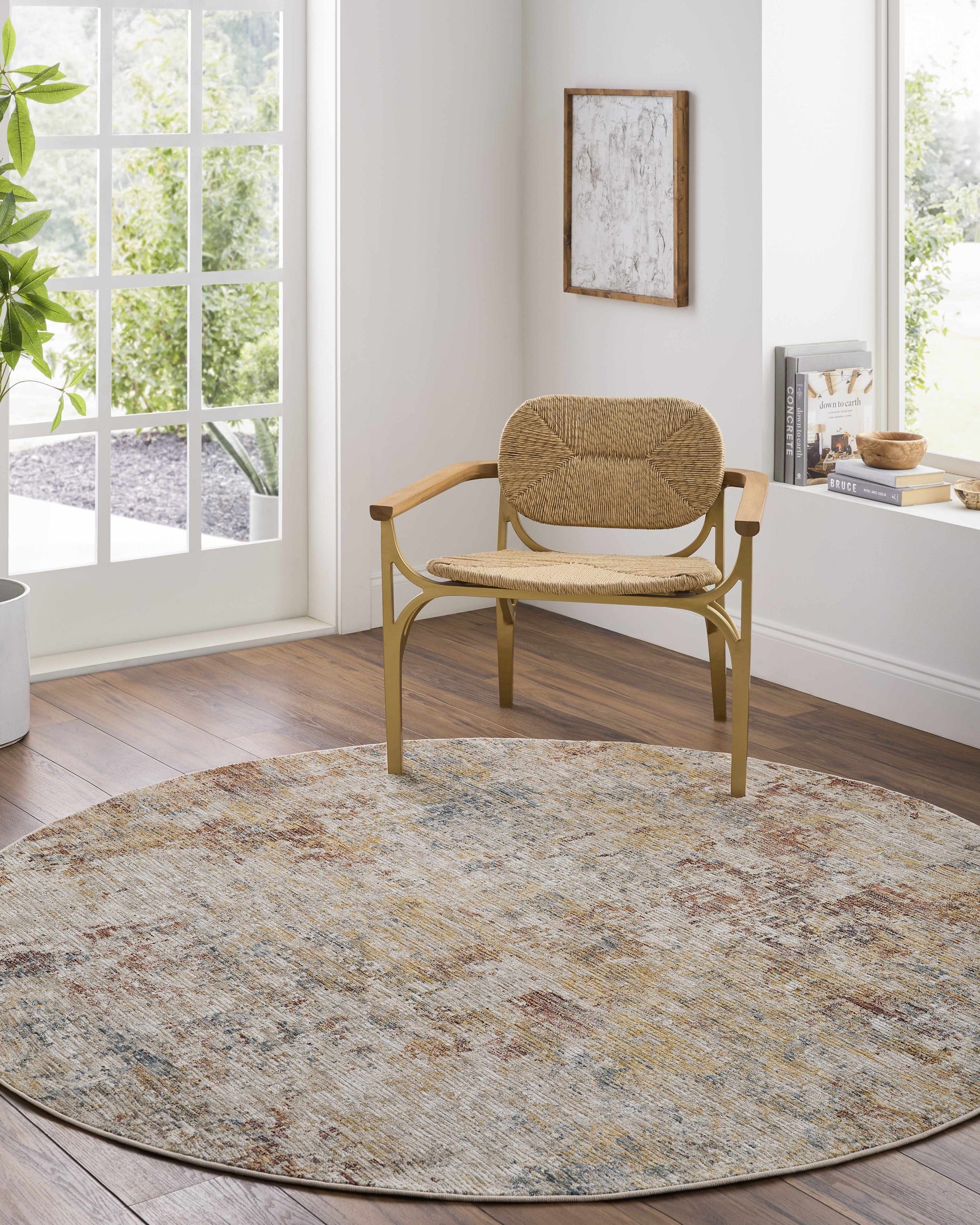 Chas Tan Rich Textured Traditional Rug - Ornate Home