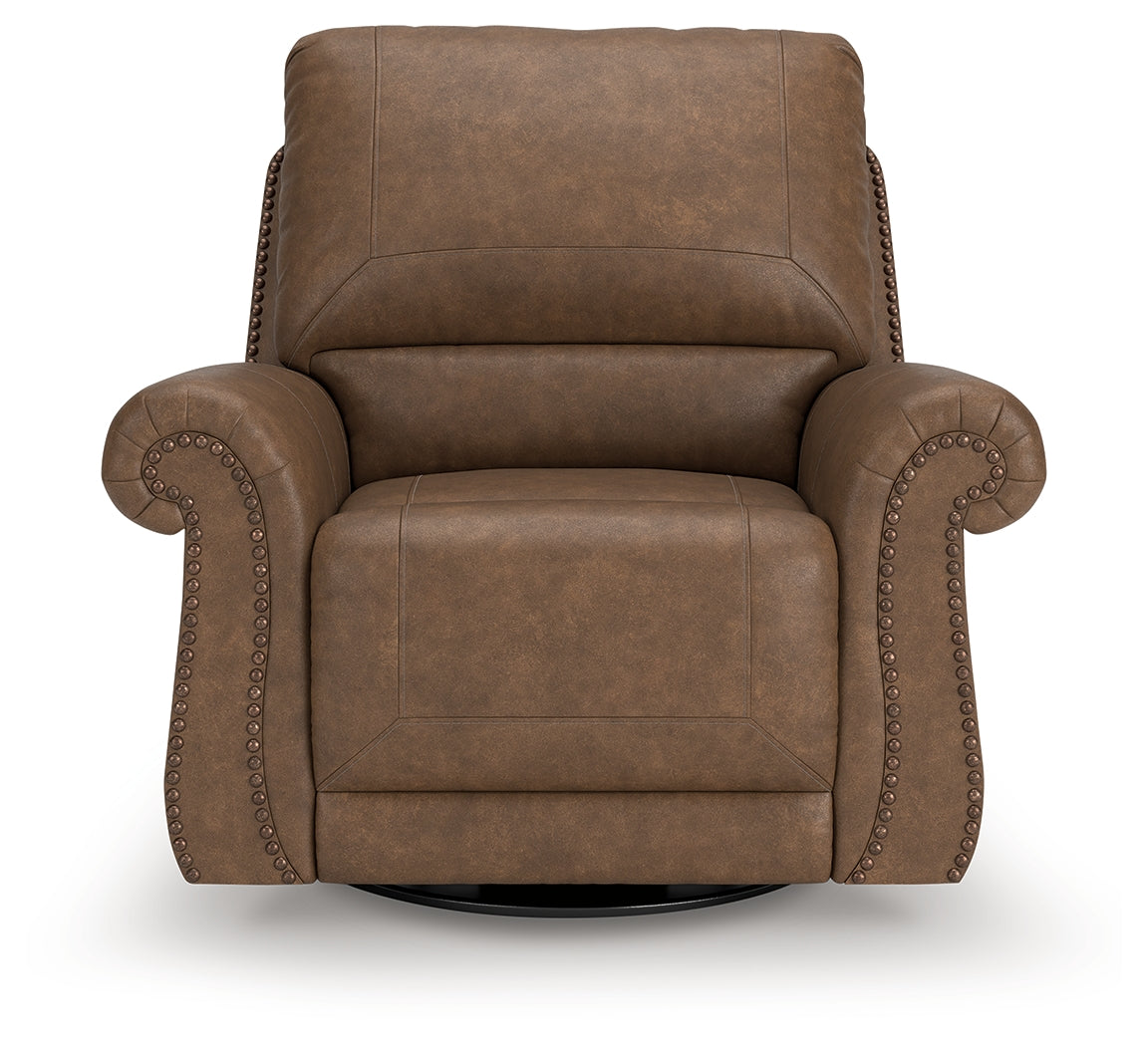 Chasemore Earth Sofa and Recliner (Online Special Price) - Ornate Home