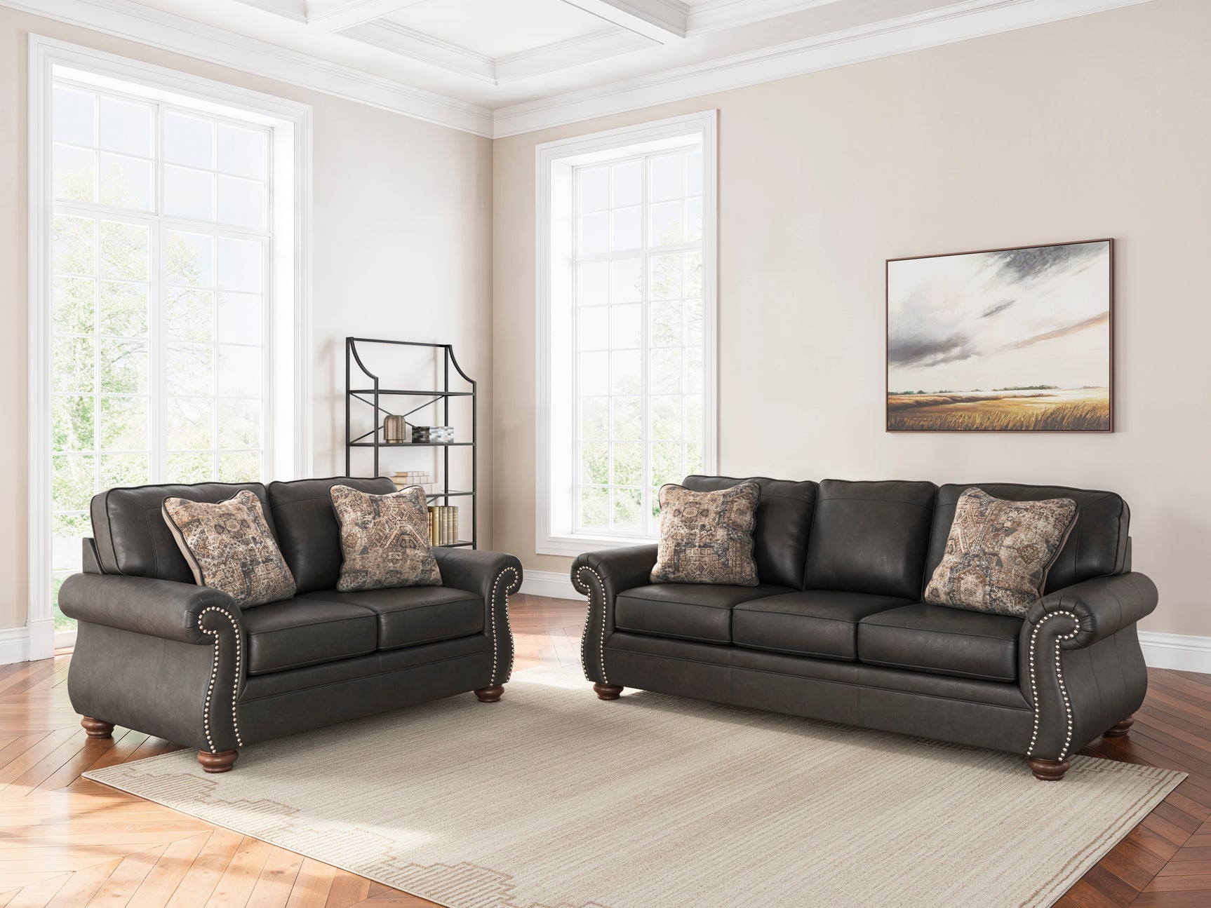 Chasemore Granite Loveseat - Ornate Home