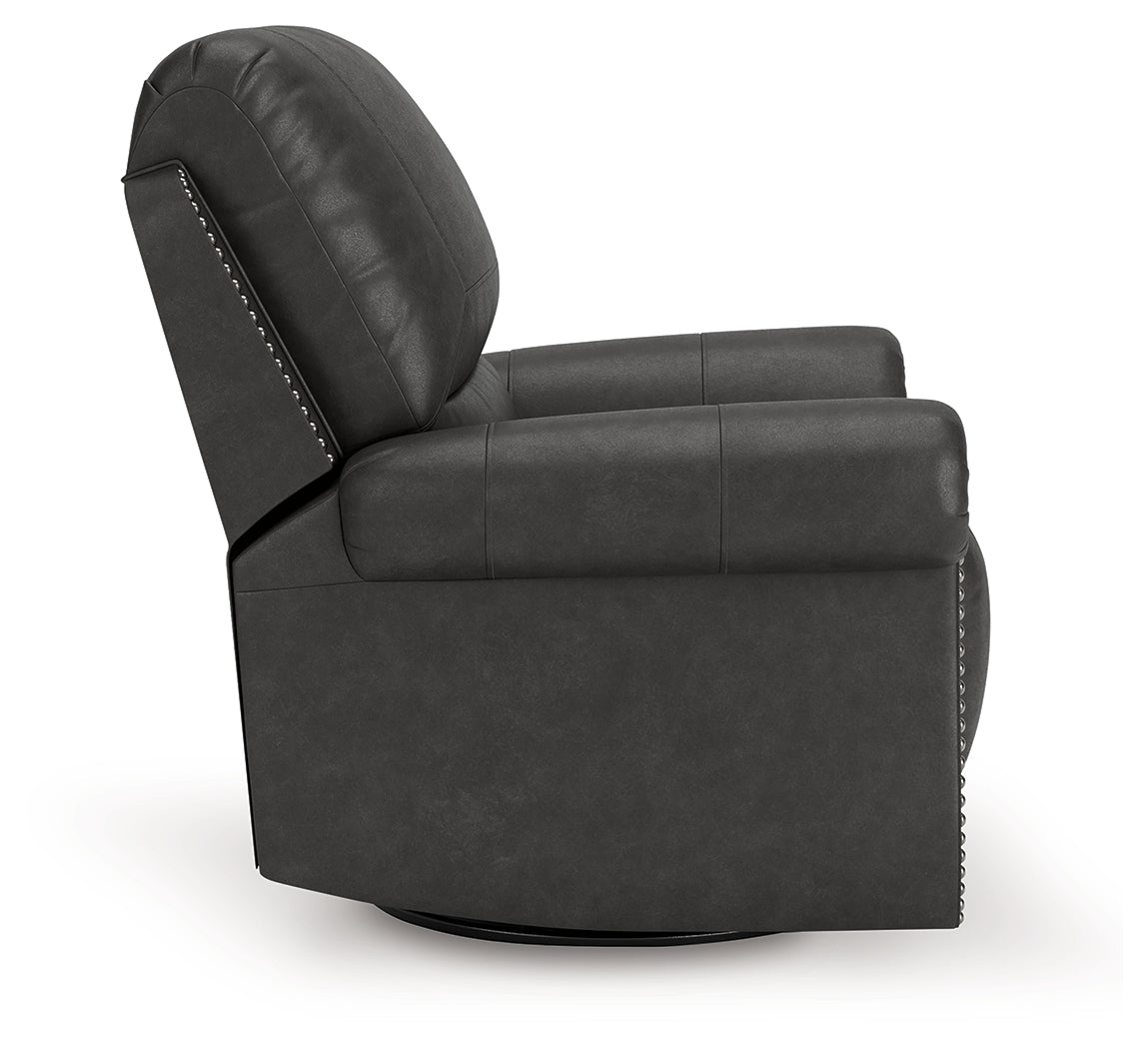 Chasemore Granite Sofa and Recliner - Ornate Home