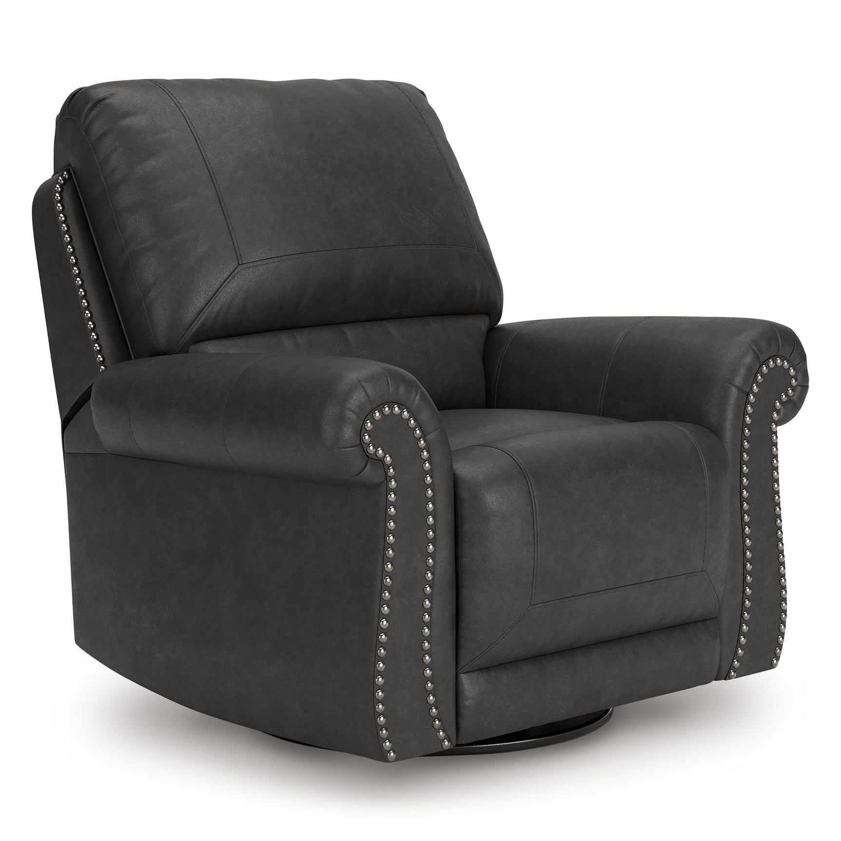 Chasemore Granite Swivel Glider Recliner (Online Special Price) - Ornate Home