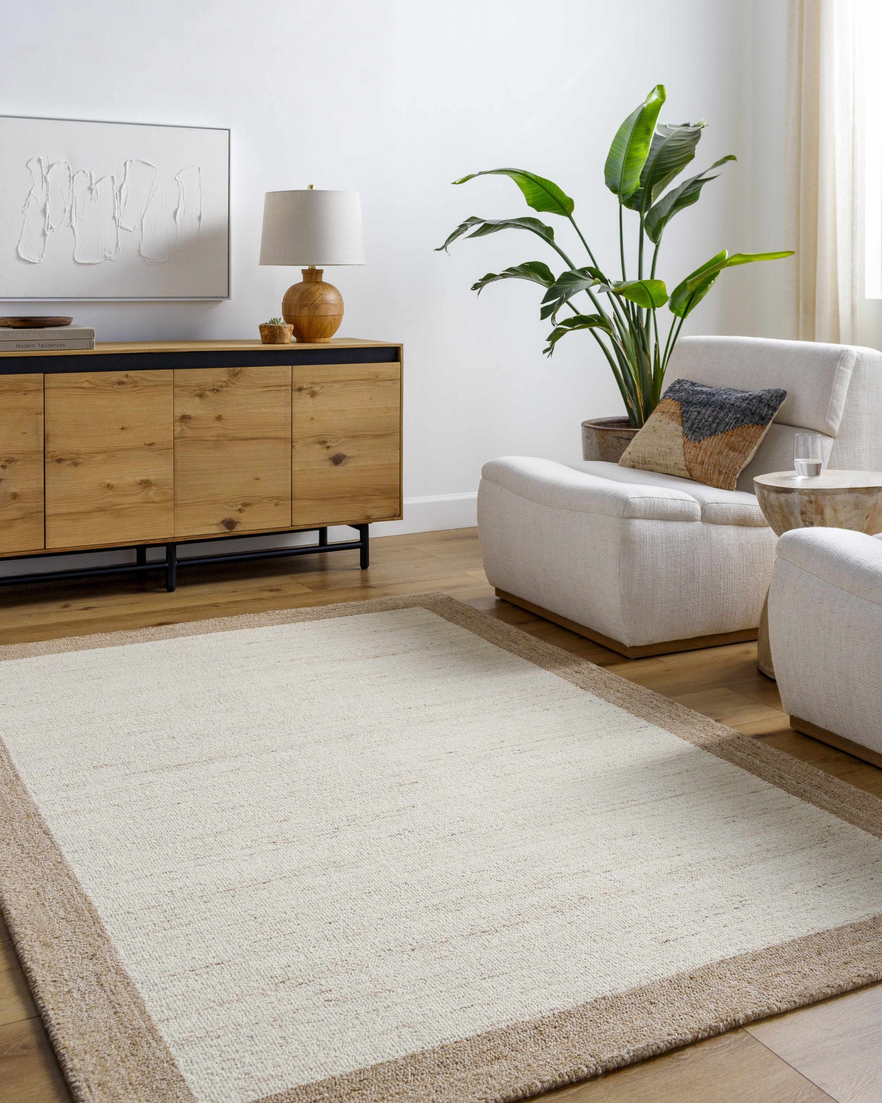 Chasen Tufted Wool Area Rug - Ornate Home
