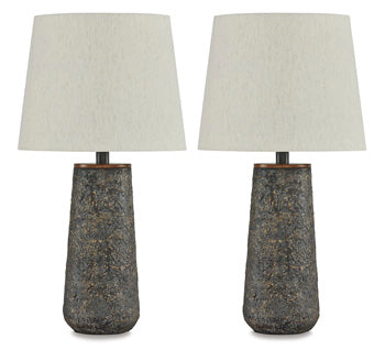 Chaston Antique Bronze Finish Table Lamp (Set of 2) (Online Special Price) - Ornate Home