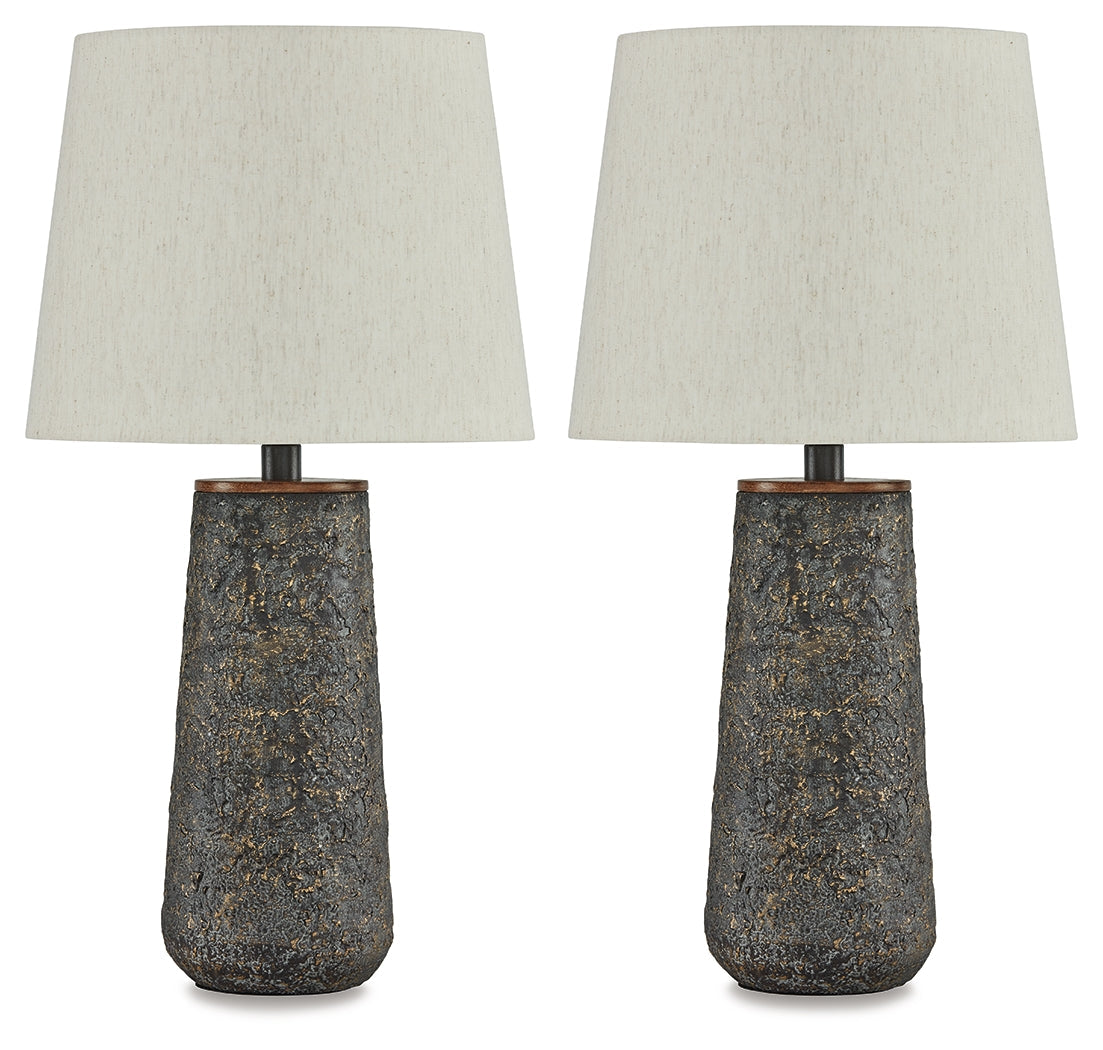 Chaston Antique Bronze Finish Table Lamp (Set of 2) (Online Special Price) - Ornate Home