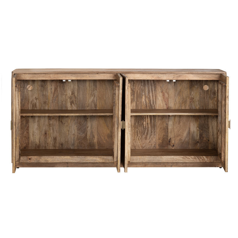 Chateau Brown Four-Door Sideboard - Ornate Home