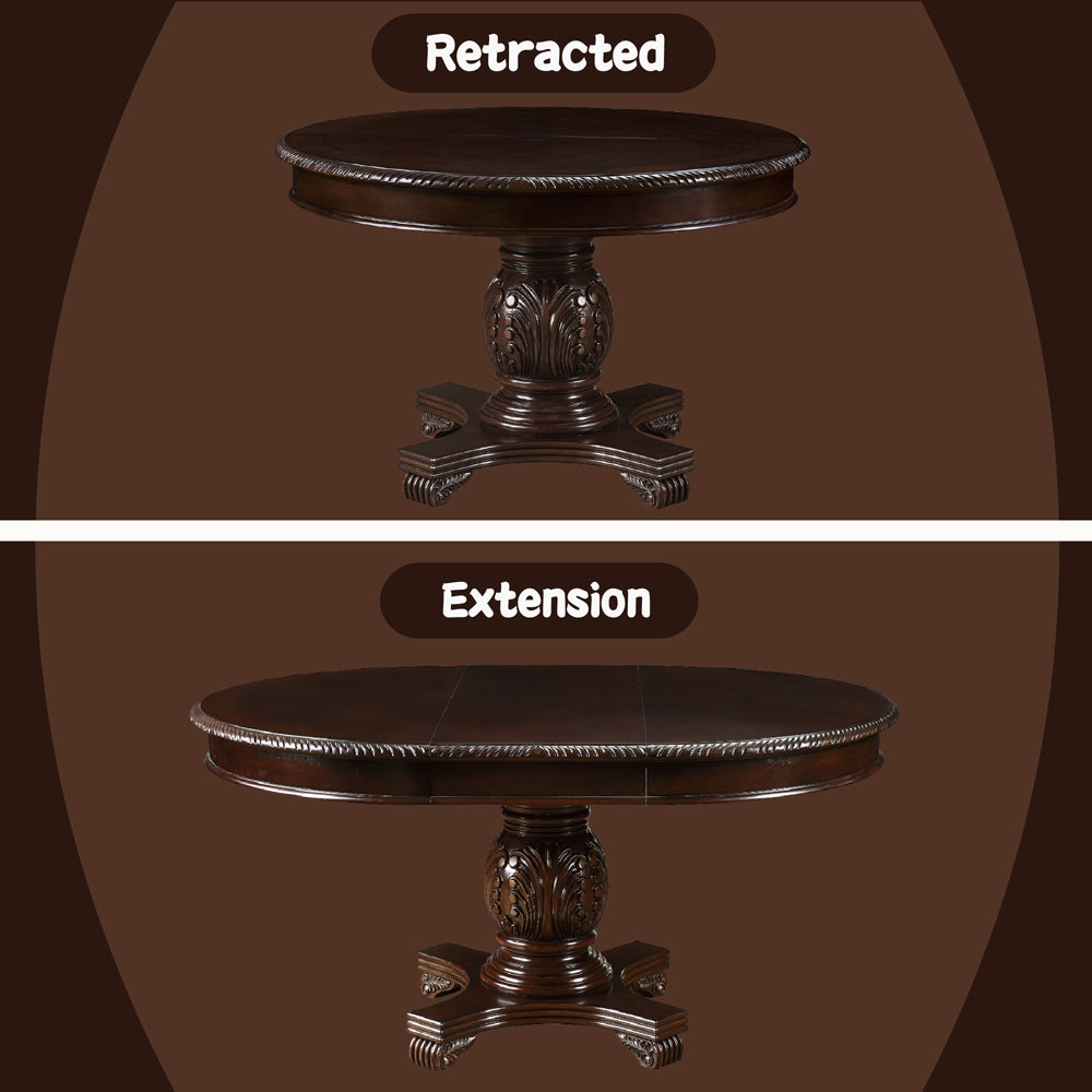 Chateau De Ville Espresso Dining Table - Ornate Home