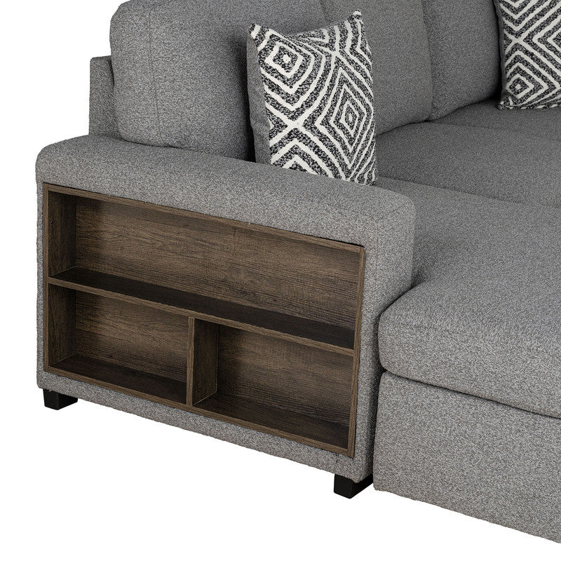Chatham Gray Left-Chaise Sectional - Ornate Home