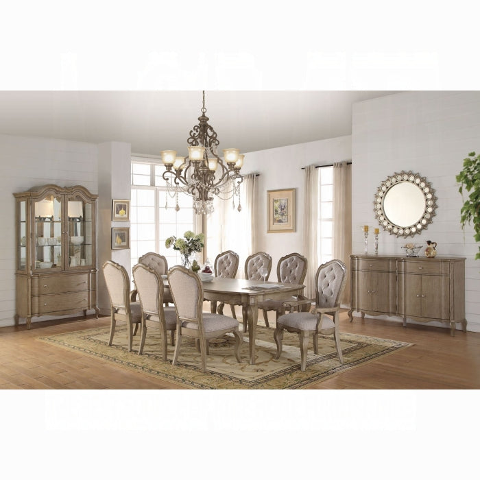 Chelmsford Antique Taupe Buffet & Hutch - Ornate Home