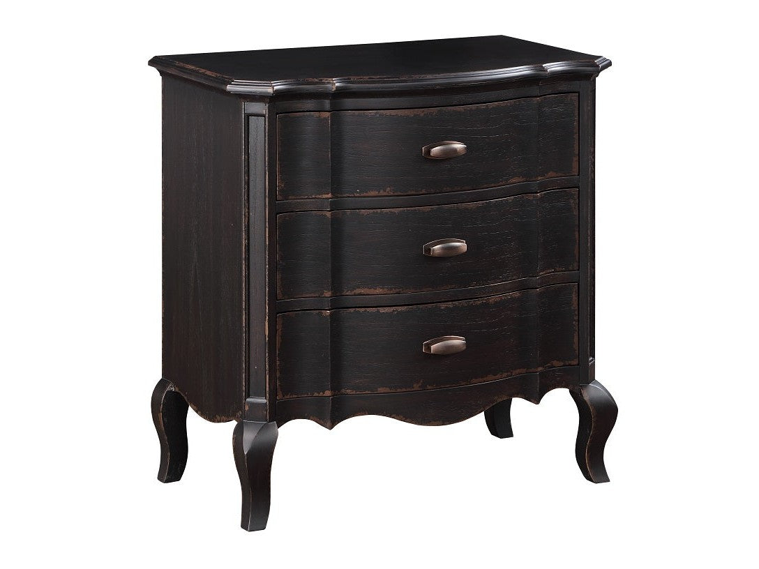Chelmsford Black Nightstand - Ornate Home