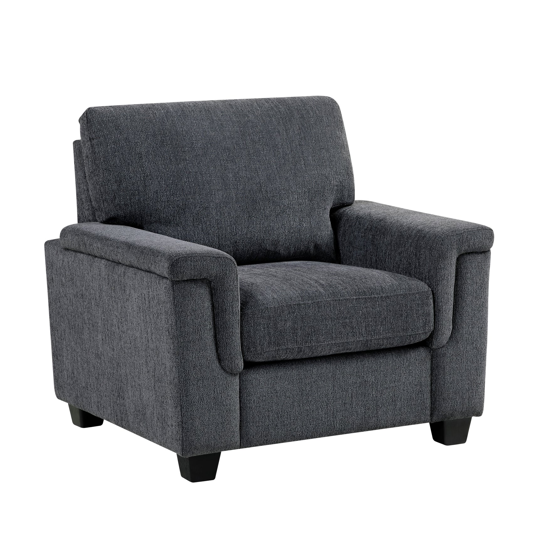 Chelsea Dark Gray Chair - Ornate Home