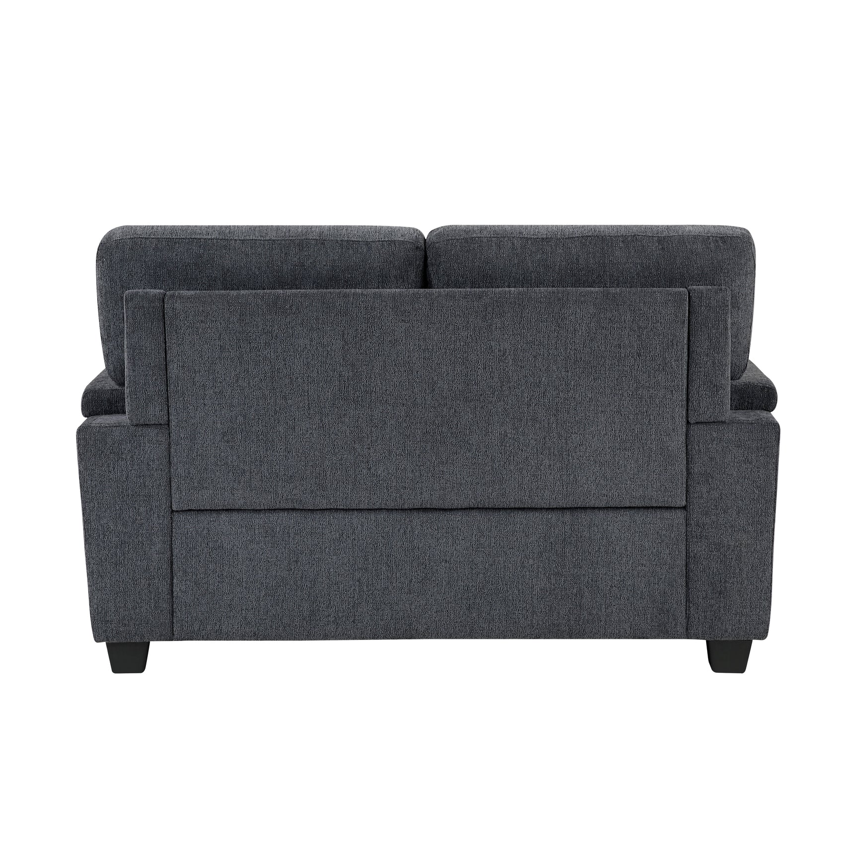 Chelsea Dark Gray Loveseat - Ornate Home