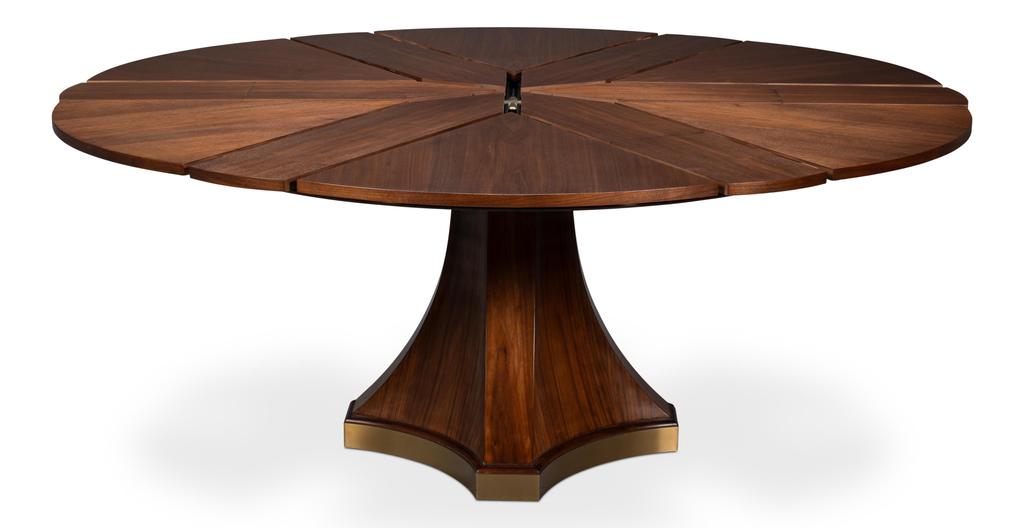 Chelsea Jupe Brown Dining Table - Ornate Home
