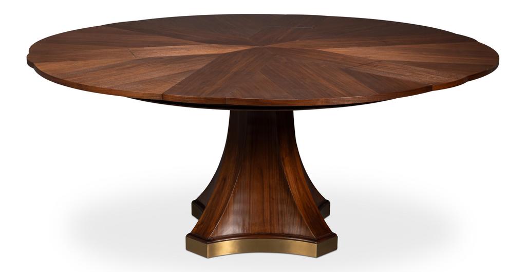 Chelsea Jupe Brown Dining Table - Ornate Home