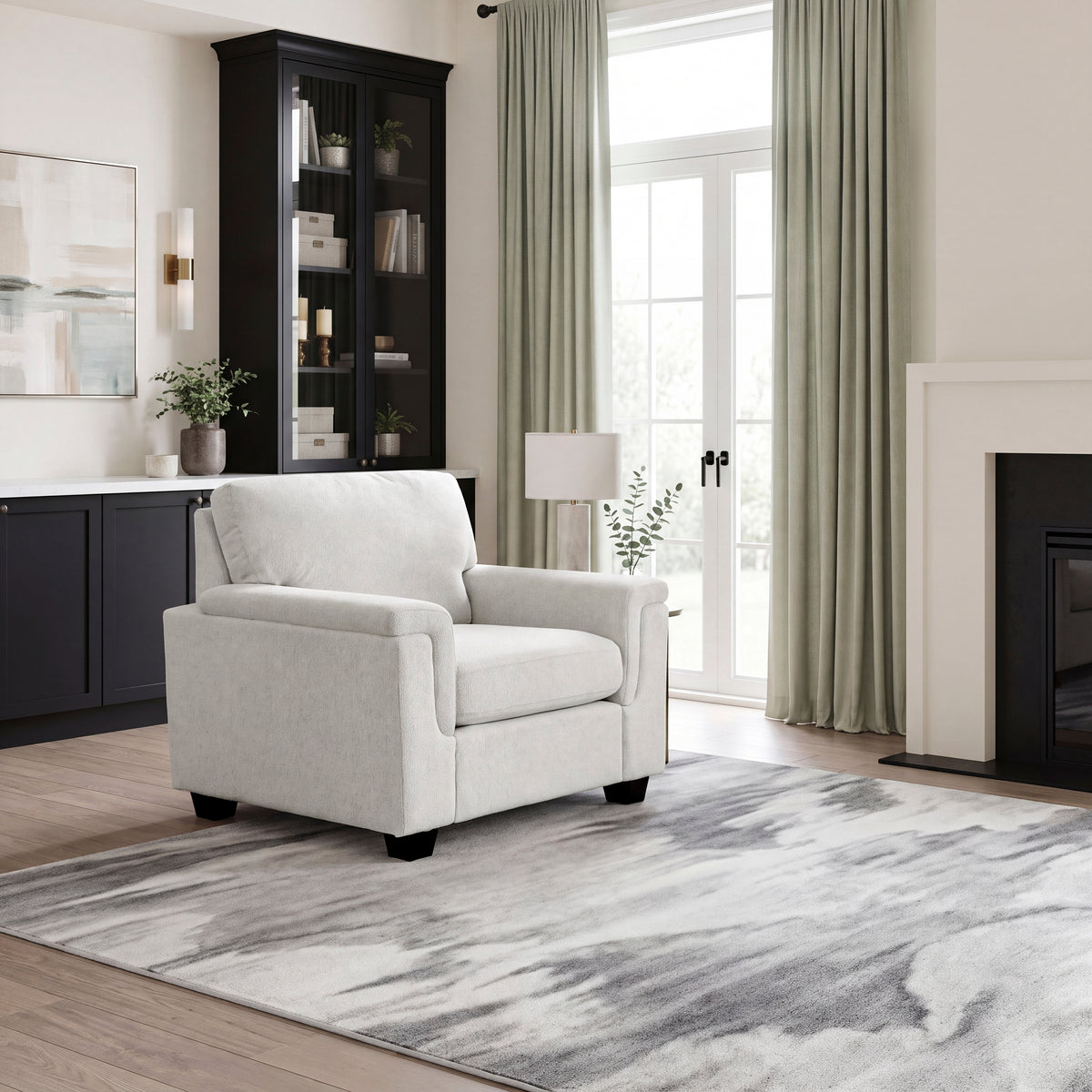Chelsea White Chair - Ornate Home