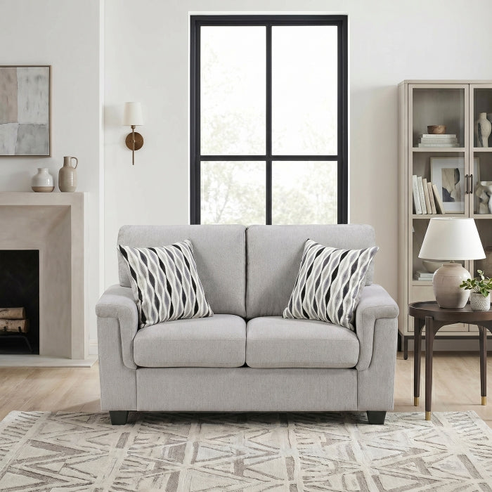 Chelsea White Loveseat - Ornate Home