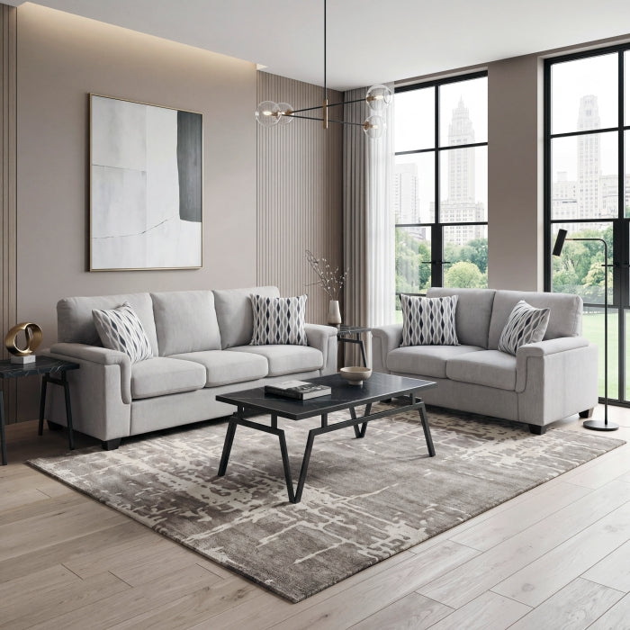 Chelsea White Loveseat - Ornate Home