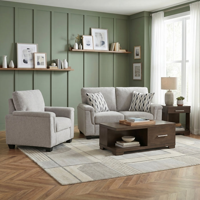 Chelsea White Loveseat - Ornate Home