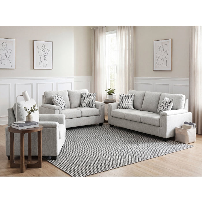 Chelsea White Loveseat - Ornate Home