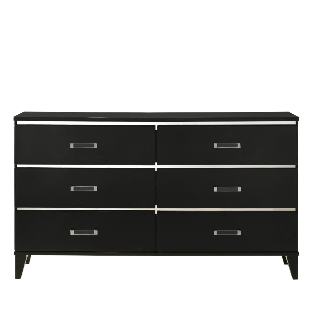 Chelsie Black Dresser - Ornate Home